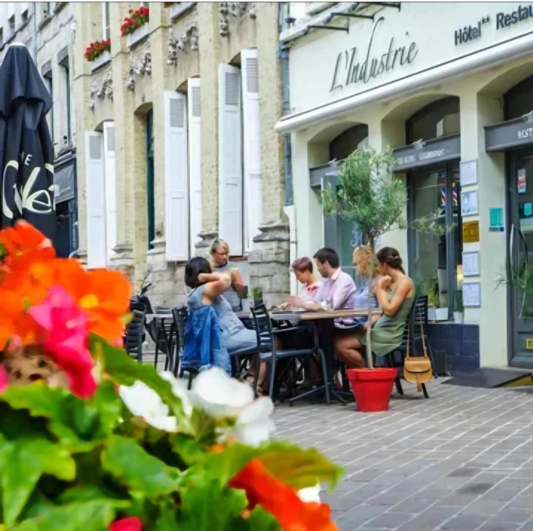 Hotel Restaurant L'Industrie Saint-Omer  Exterior foto